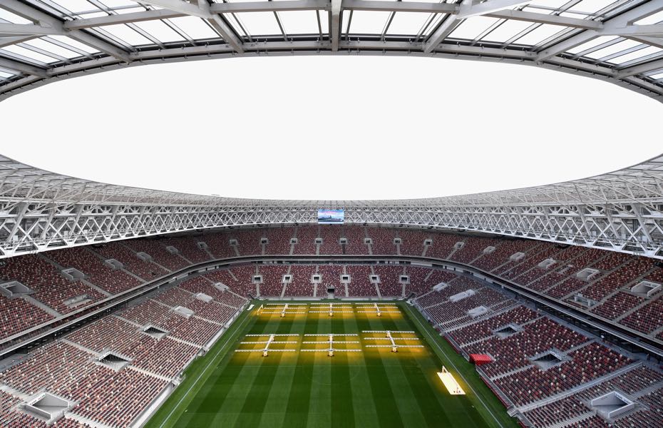 Russia vs Scotland will take place at the newly refurbished Luzhniki Stadium in Moscow. (Photo by Michael Regan/Getty Images)