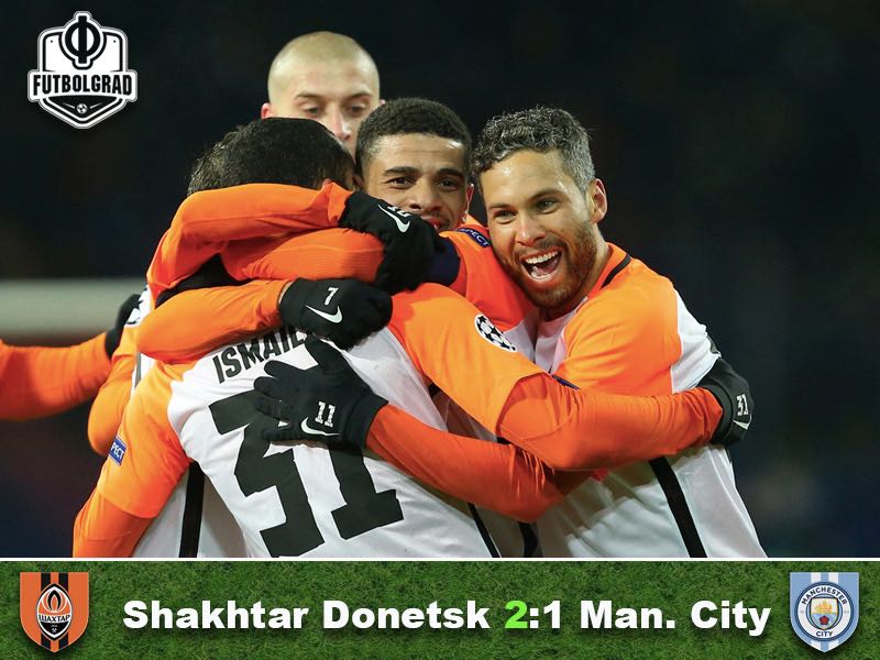 Shakhtar Donetsk v Manchester City – Match Report