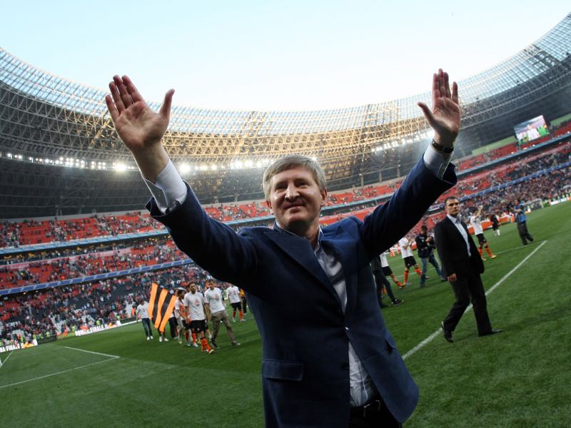 Shakhtar owner Rinat Akhmetov is one of Ukraine's most influential oligarchs. (Alexander KHUDOTEPLY/AFP/Getty Images)
