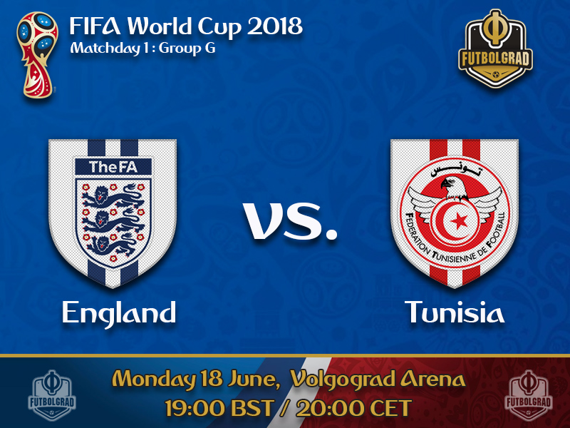 Three Lions take on the Tunisian Eagles to open the World Cup