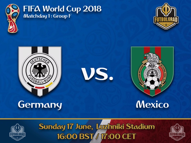 Germany start title defence against Mexico
