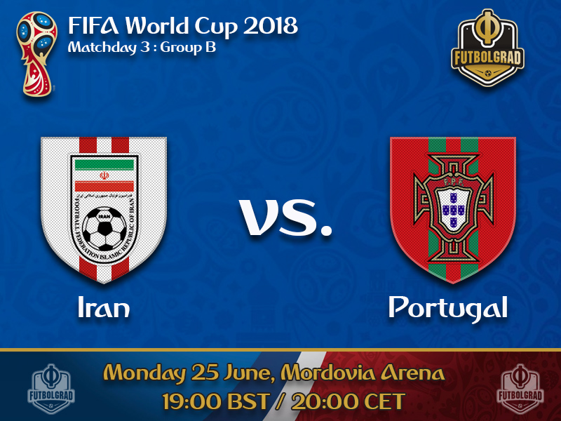 Iran will try to upset Portugal to advance from Group B