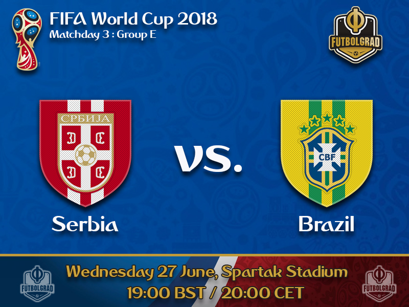 Serbia face must win scenario against Brazil