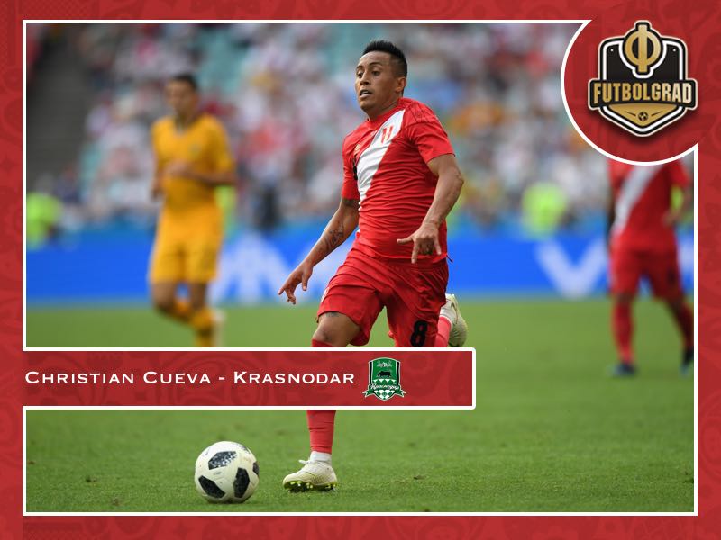 Christian Cueva – Krasnodar’s Peruvian World Cup star introduced