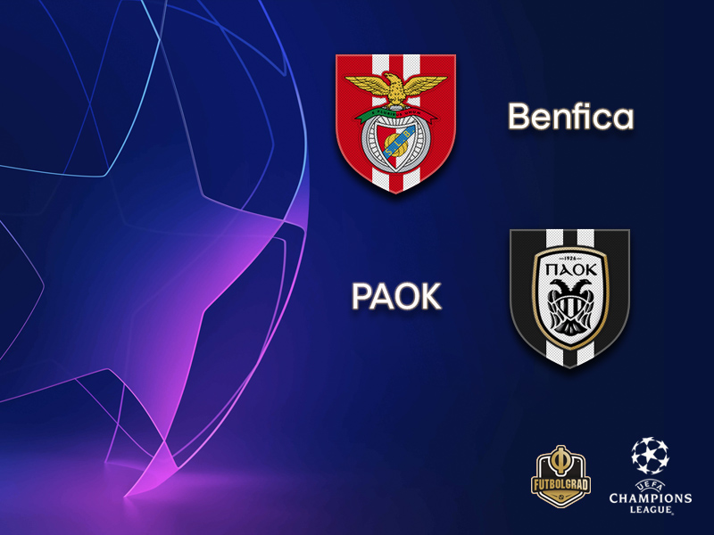 Benfica and PAOK battle for a spot in the Champions League group stage
