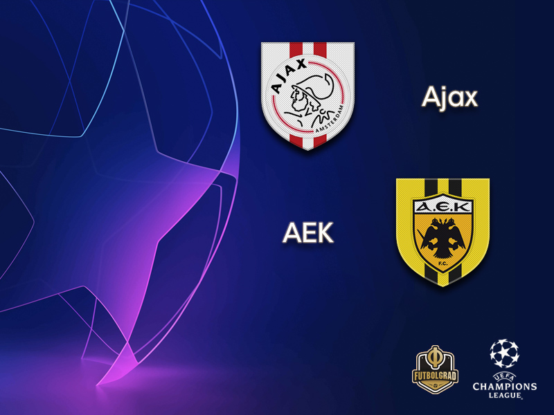 Ajax look to rekindle former glory when they host AEK on Wednesday