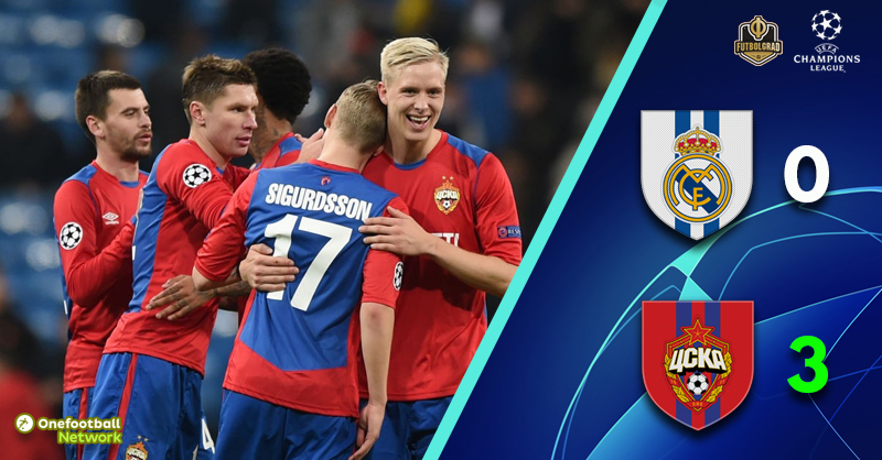 CSKA dismantle Real Madrid but are out of Europe nonetheless