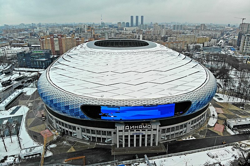The VTB Arena in Moscow has finally opened its gates and is ready for the 2019/20 Russian Premier Liga season (Mos.Ru)