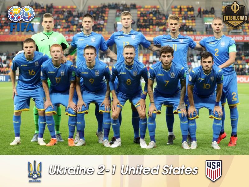Ukraine open U20 World Cup with victory over the United States