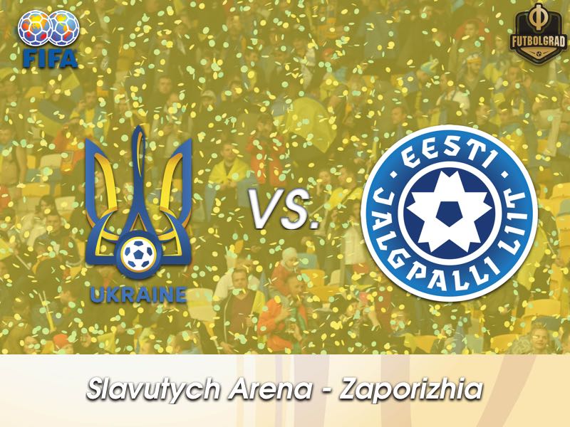 Ukraine host Estonia for an international friendly in Zaporizhia