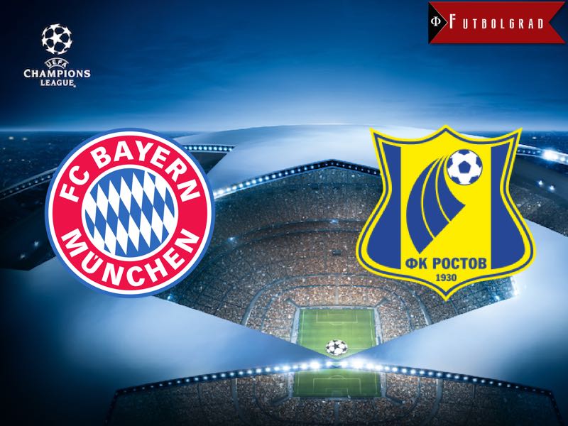 FC Bayern vs Rostov Champions League Preview