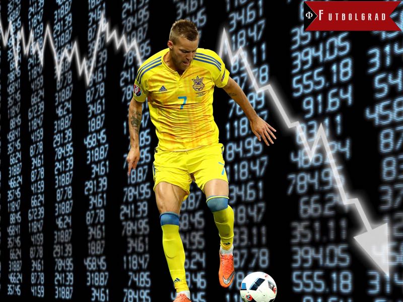 Andriy Yarmolenko’s Falling Stock Price
