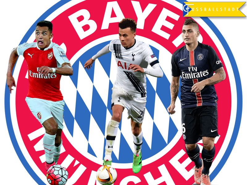 Dele Alli, Alexis Sánchez and Marco Verratti – A Mega Transfer is only a Question of Time for Bayern