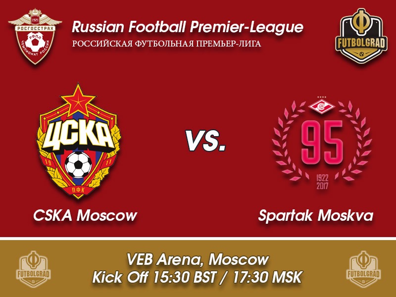 CSKA vs Spartak Moscow – Russian Football Premier League Game of the Week