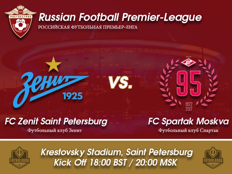 Zenit v Spartak Moscow – Russian Football Premier League Game of the Week