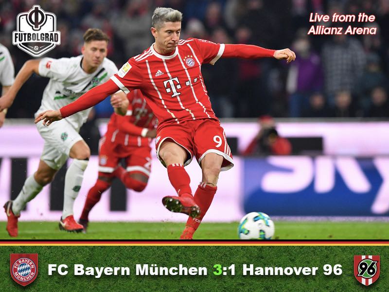 Bayern v Hannover – Match Report
