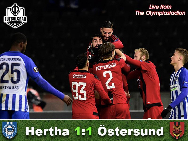 Hertha Berlin v Östersunds FK – Match Report