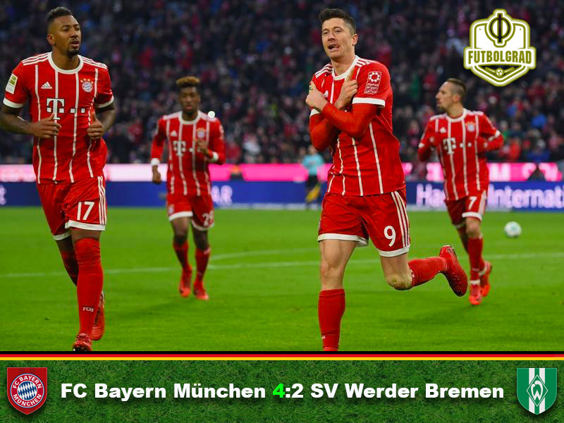 Bayern München vs Werder Bremen – Match Report