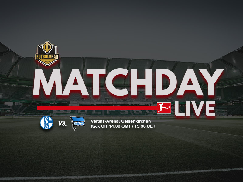 Schalke vs Hertha – Bundesliga LIVE