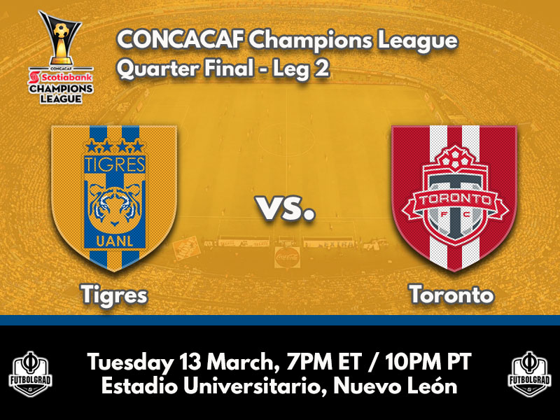 Tigres vs Toronto – Champions League – Preview