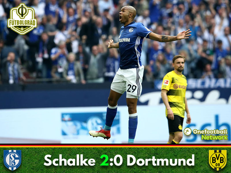 Schalke power past Dortmund in the Revierderby
