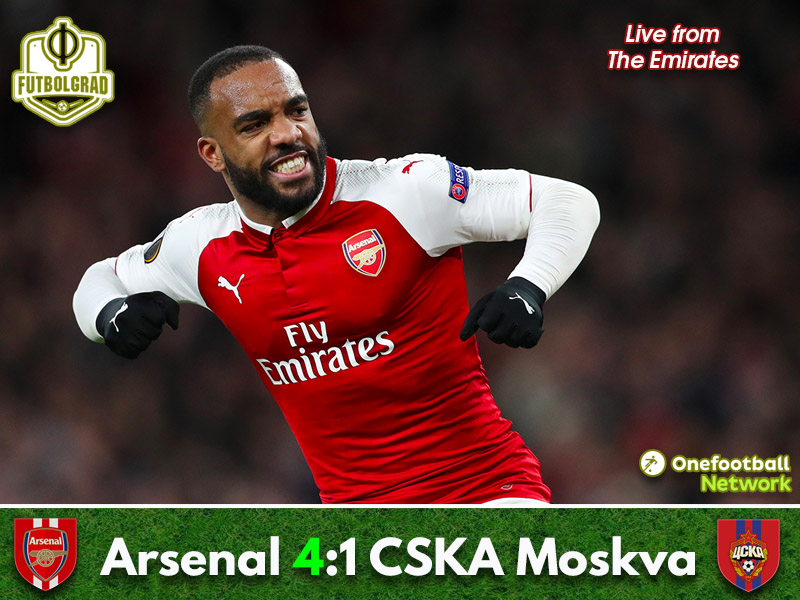Arsenal vs CSKA Moskva – Europa League – Match Report