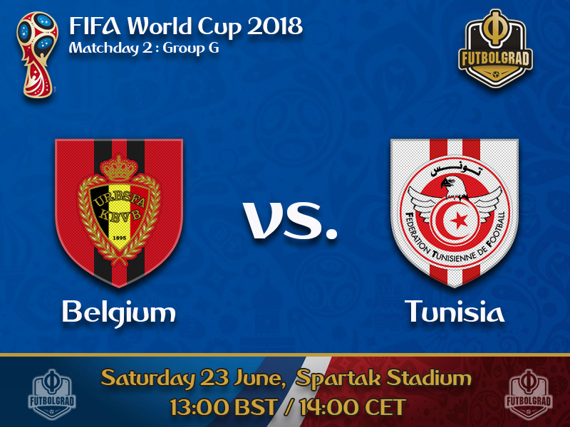 Belgium on the brink of the knock out stages, Tunisia on the brink of an early exit
