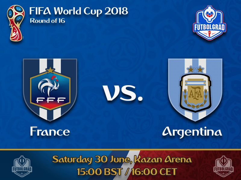 France take on Argentina in a round of 16 clash of giants