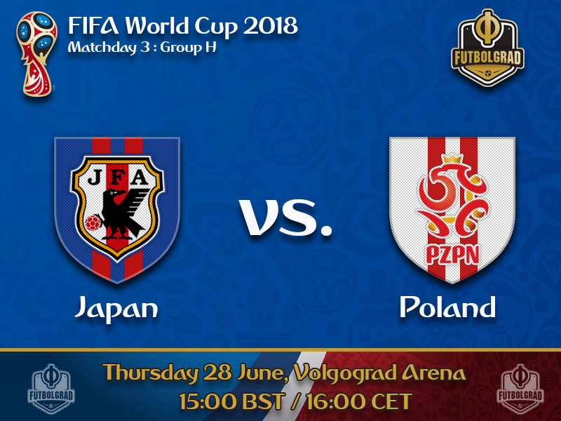 Japan will look to win Group H by beating Poland on matchday 3