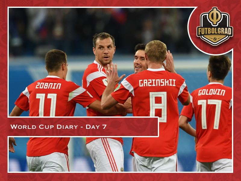 World Cup Diary – Day 7: Sbornaya shock Egypt