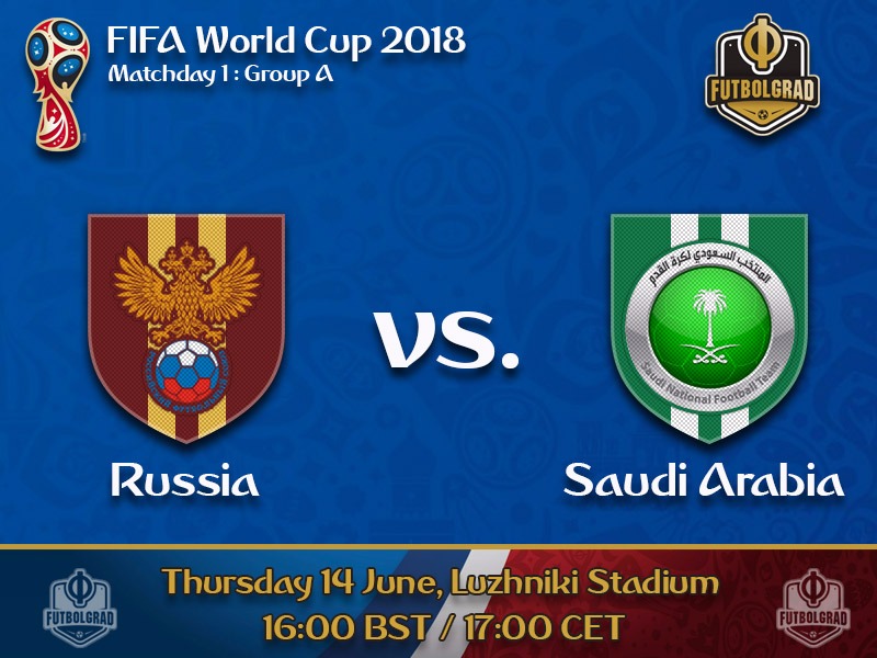 Russia under pressure when they open the World Cup against Saudi Arabia