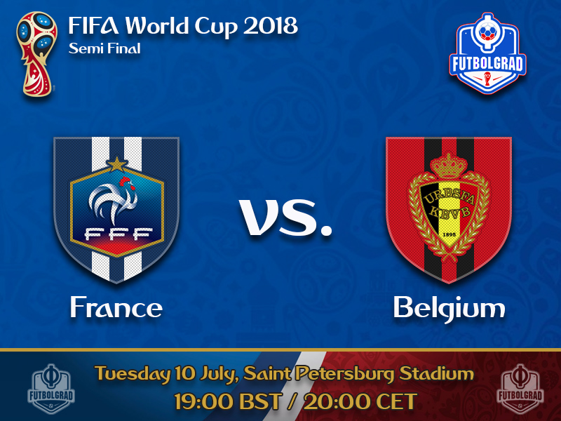 France and Belgium battle each other for a spot in the final