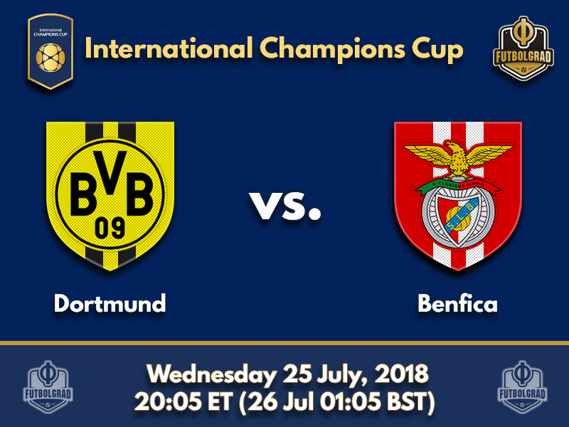 Dortmund and Benfica face each other on Heinz Field in Pittsburgh