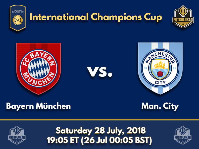 Bayern take Manchester City in their final International Champions Cup appearance