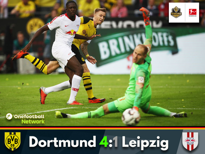 Dortmund come from behind to fly past Leipzig on the opening weekend