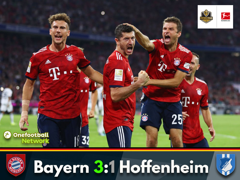 Bayern start their title defence with a win against Hoffenheim