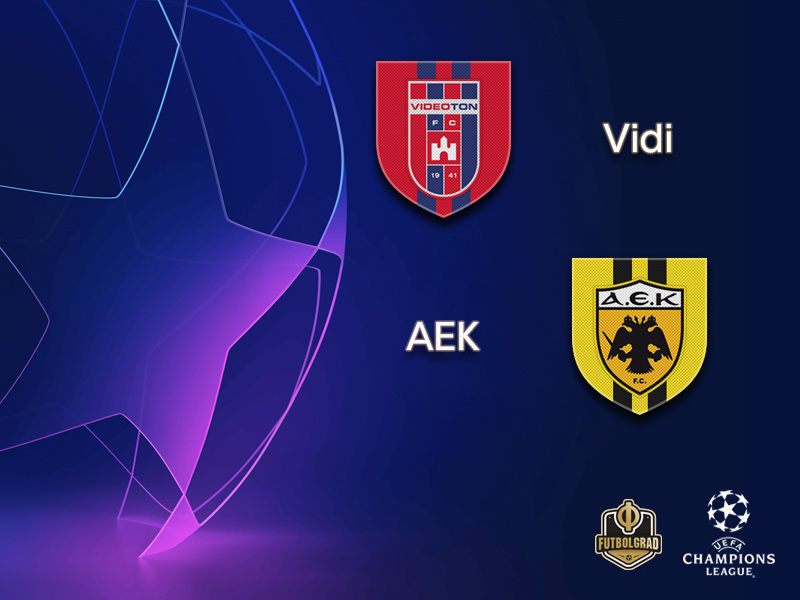 Champions League playoffs – Vidi FC will try to hold off Greek champions AEK Athens