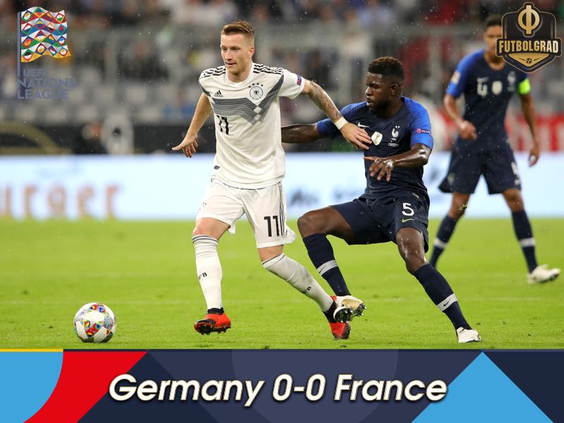 Despite a spell of dominance, Germany only manage a 0-0 draw against France