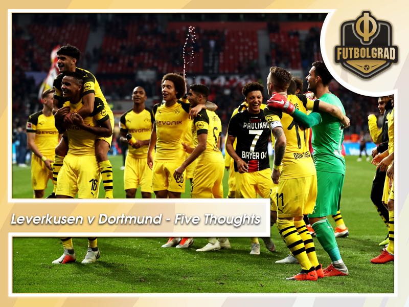 Leverkusen v Dortmund – Five Thoughts