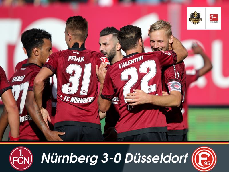 Nürnberg vs Fortuna Düsseldorf – Bundesliga – Match Report