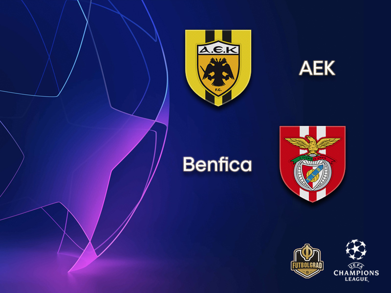 AEK and Benfica are looking for their first Champions League win