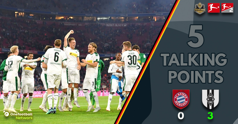 Bayern vs Borussia Mönchengladbach – Five Talking Points