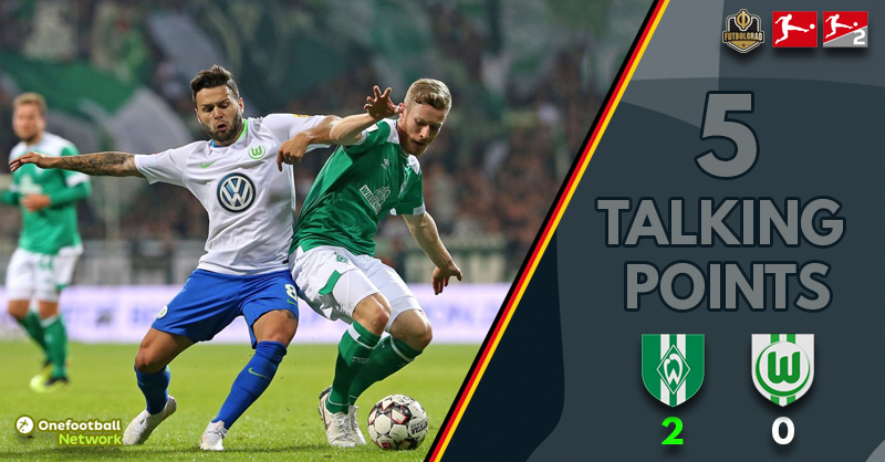 Five Talking Points as Bremen Beat Wolfsburg