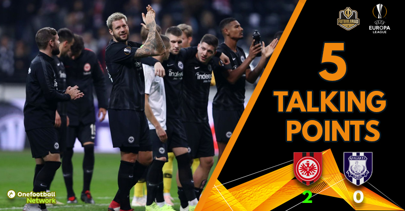 Eintracht Frankfurt v Apollon – Five Talking Points