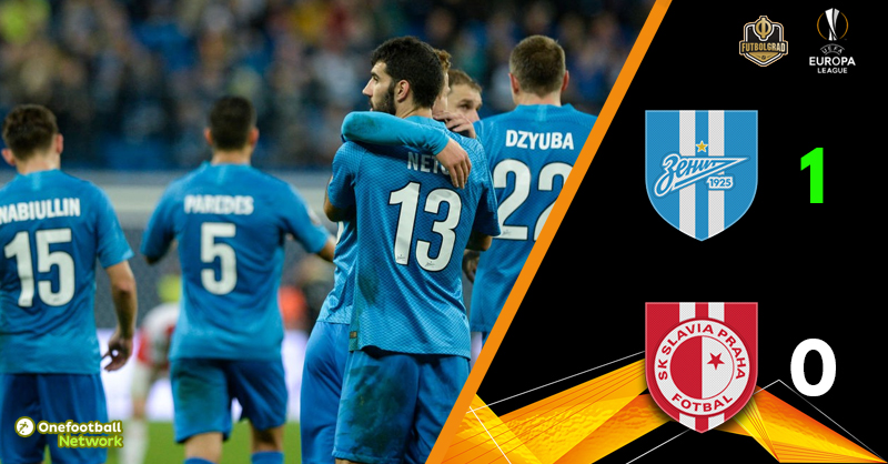 Kokorin rescues Zenit late against Slavia Praha