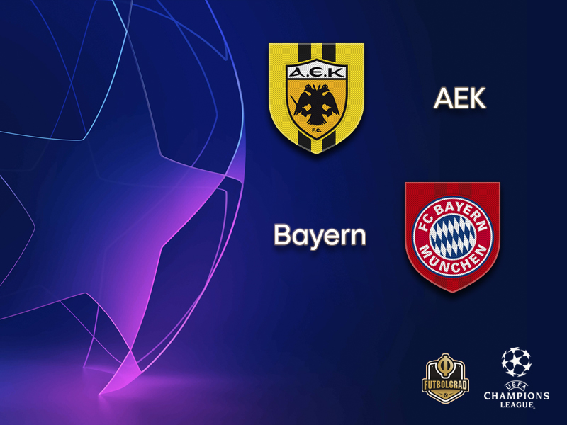 AEK Athens vs Bayern – Champions League – Preview