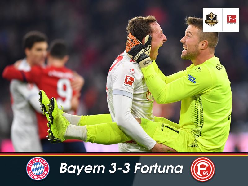 Bayern v Fortuna Düsseldorf – Bundesliga – Match Report