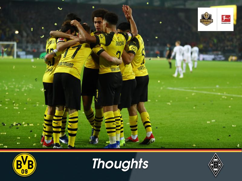 Borussia Dortmund v Gladbach – Thoughts