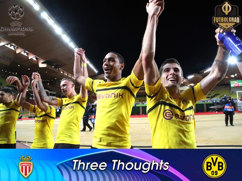 Monaco v Borussia Dortmund – Champions League – Thoughts