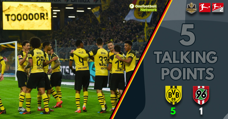 Dortmund v Hannover – Five Thoughts